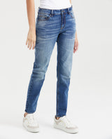 Women's Jeans, High Rise Skinny Boot - Medium Blue 431G014 - 3