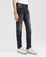 Women's Jeans, High Rise Skinny Boot - Gray 431G015 - 4