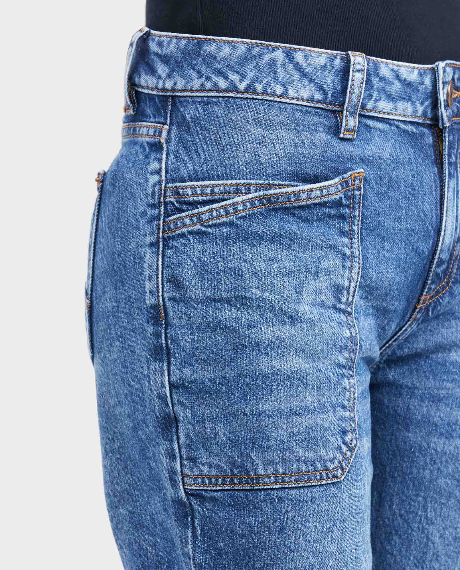 Women's Jeans, High Rise, Boot Cut - Blue 431G017 - 2