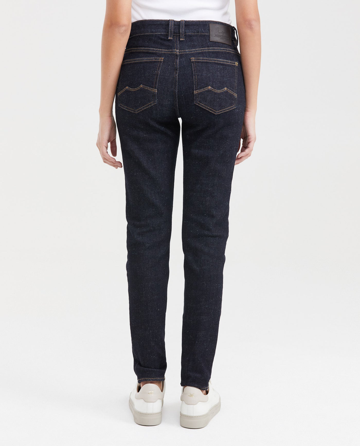 Women's Jeans, High Rise, Skinny Boot - Ultra Dark Blue 431G018 - 5