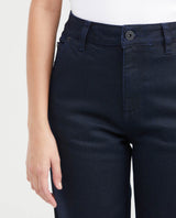 Women's Cosmo Jeans Super High-Rise Bootcut Ultra Dark Recycled Cotton Green Contrast 431G025 - 2