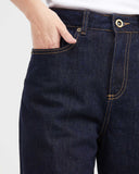 STRAIGHT DARK INDIGO JEANS