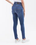 Women's Jeans, High Rise Skinny Boot - Dark Blue 431G037 - 4