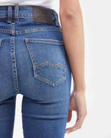 Women's Jeans, High Rise Skinny Boot - Dark Blue 431G037 - 5
