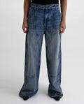Women's Cotton Denim - Blue 431G146 - 1