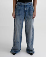 Women's Cotton Denim - Blue 431G146 - 3