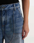 Women's Cotton Denim - Blue 431G146 - 5