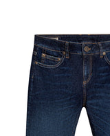 Womens Jeans New Skinny Low Rise Recycled Cotton Polyester Elastane Ultra Dark Wash - Blue 63_431H000_AZU193924_8