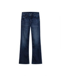 Womens Jeans Skinny Semi-Flare Super High Rise Cotton–Polyester Blend Ultra Dark Wash Hybrid - Blue 63_431H016_AZU193924_3