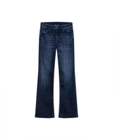 Womens Jeans Skinny Semi-Flare Super High Rise Cotton–Polyester Blend Ultra Dark Wash Hybrid - Blue 63_431H016_AZU193924_3
