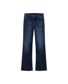 Womens Jeans Skinny Semi-Flare Super High Rise Cotton–Polyester Blend Ultra Dark Wash Hybrid - Blue 63_431H016_AZU193924_3