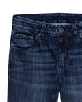 Womens Jeans Skinny Semi-Flare Super High Rise Cotton–Polyester Blend Ultra Dark Wash Hybrid - Blue 63_431H016_AZU193924_8