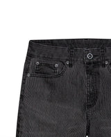 Womens Jeans Special Fit Straight Relaxed Leg Super High Rise Cotton Blend Black Wash Premium Drape - Black 63_431H021_NEG194004_8