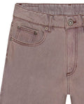 Womens Jeans Special Fit Straight Relaxed Leg Super High Rise Cotton Non-Stretch Ivory Wash Pristine - Beige 63_431H025_BEI161703_8