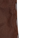 Womens Jeans Special Fit Straight Super High Rise Cotton–Polyester Lurex Coffee Wash Side Oval Cuts Mesh - Mothers - Brown 63_431H131_CAF191241_8