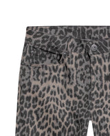 Womens Jeans Special Fit Straight Relaxed Super High Rise Cotton Comfort Classic Wash Animal Print Total - Mothers - Brown 63_431H134_CAF181018_3