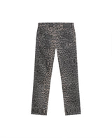 Womens Jeans Special Fit Straight Relaxed Super High Rise Cotton Comfort Classic Wash Animal Print Total - Mothers - Brown 63_431H134_CAF181018_5