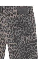 Womens Jeans Special Fit Straight Relaxed Super High Rise Cotton Comfort Classic Wash Animal Print Total - Mothers - Brown 63_431H134_CAF181018_6