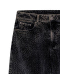Womens Jeans Straight-Wide Leg Relaxed High Rise Cotton–Elastane Corduroy Dark Wash Tactile - Mothers - Blue 63_431H136_AZU194052_8