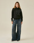 Womens Heritage Jeans Wide Leg Relaxed Mid Rise Cotton–Lyocell Carpenter Heritage Medium Wash Patch Details - Blue 63_431H450_AZU184140_4
