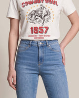 Women's Flare Mid Rise Jeans - Blue 63_431H750_AZU174021_5