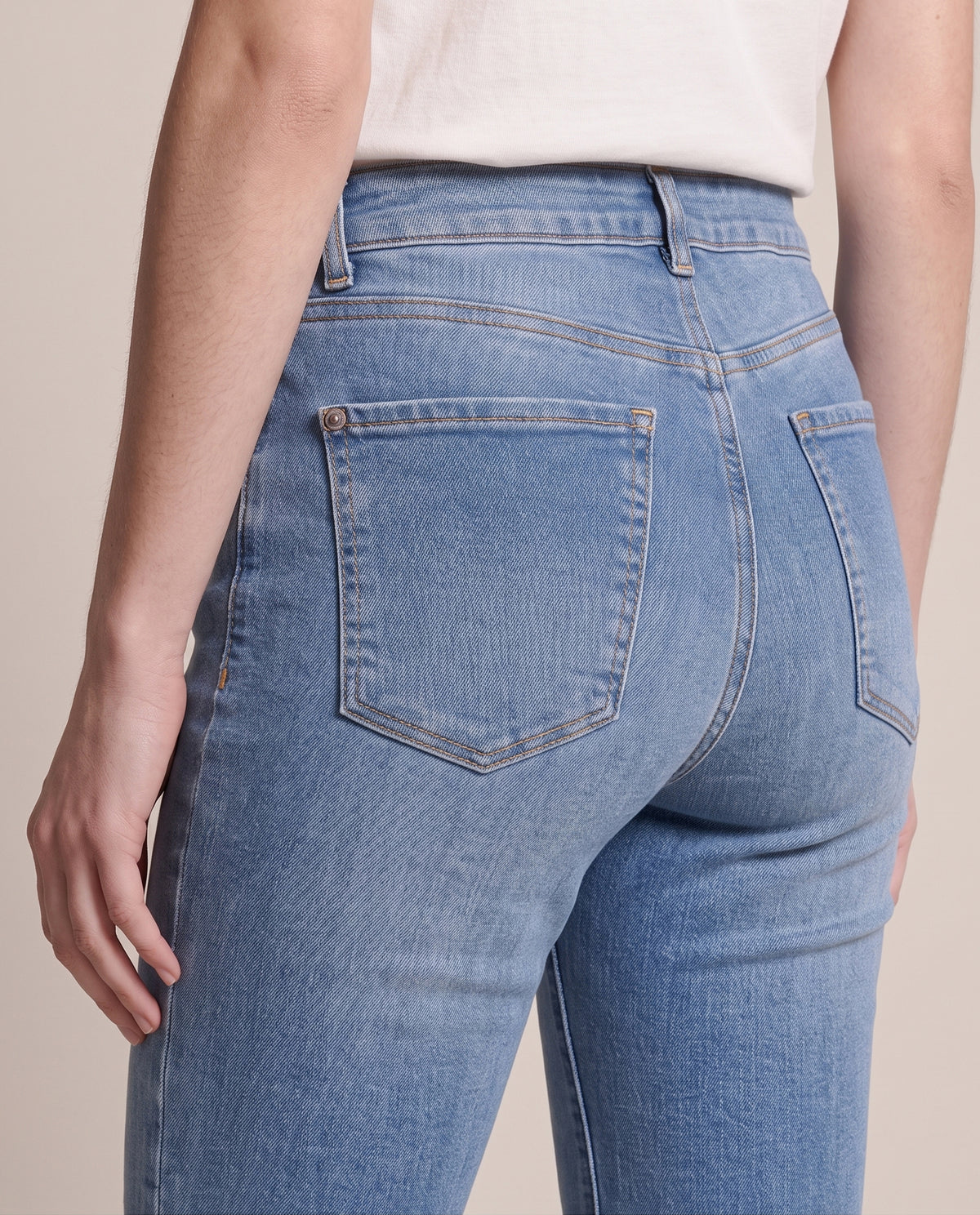 Women's Flare Mid Rise Jeans - Blue 63_431H750_AZU174021_7