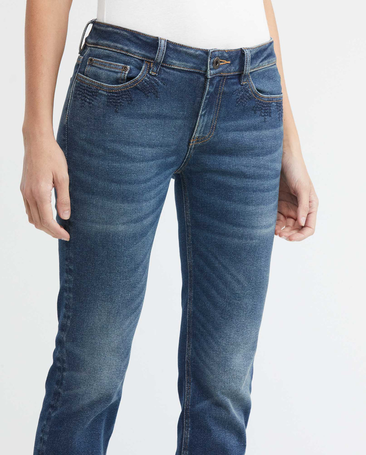 Women´s Low-Rise Jeans - Blue 63_432E005_AZU194052_4