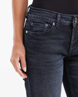 Women's Jeans, Low Rise, Boot Cut - Dark Blue 432G002 - 3