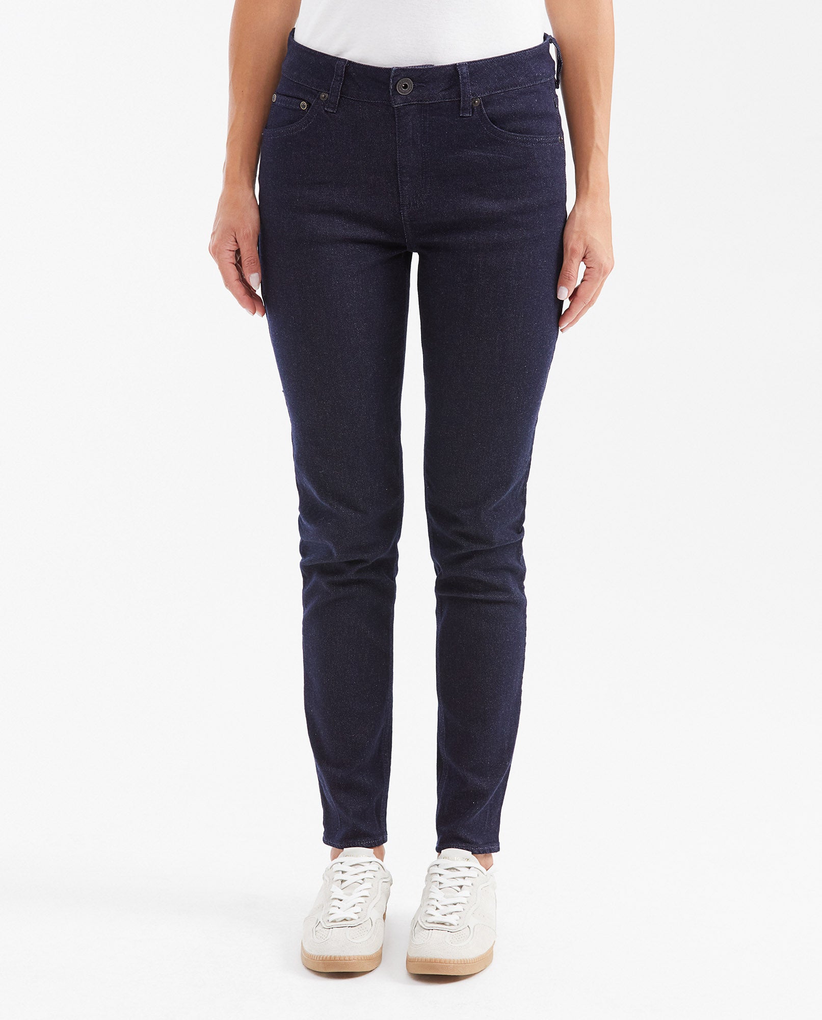 Women's Jeans, High Rise Slim Boot - Ultra Dark Blue 432G009 - 1