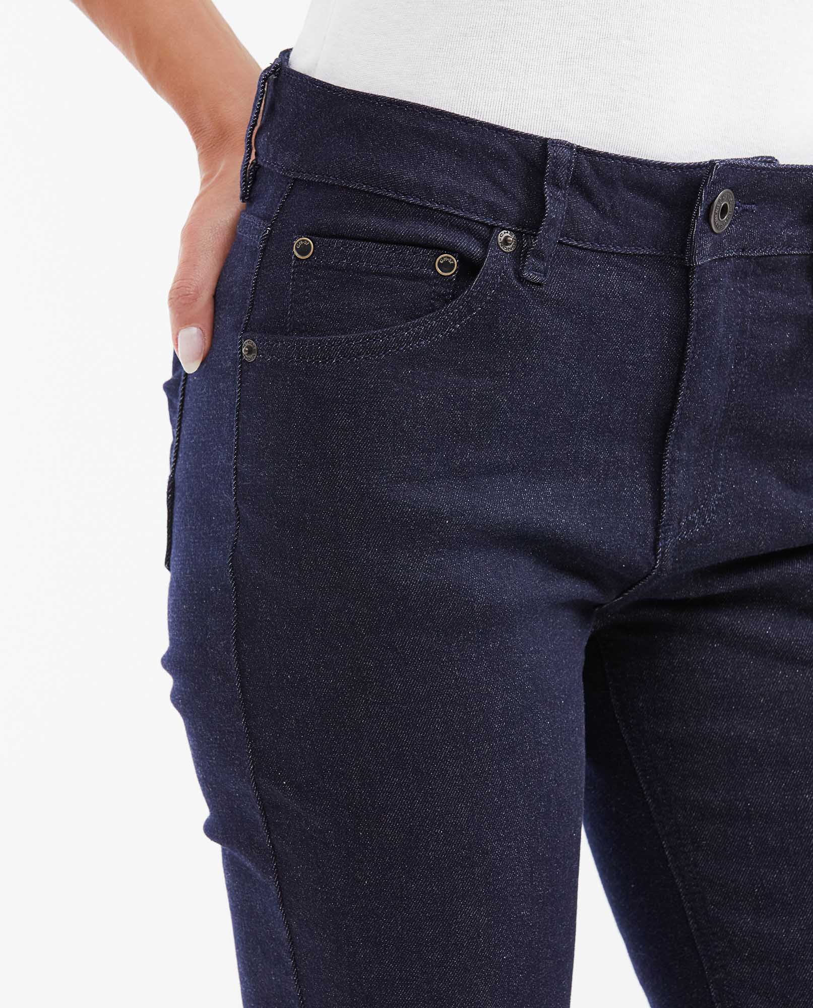 Women's Jeans, High Rise Slim Boot - Ultra Dark Blue 432G009 - 3