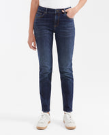 Women's Cosmo High Rise Skinny Jeans in Dark Wash Stretch 432G014 - 1