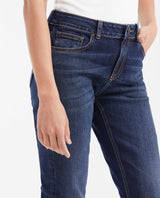 Women's Cosmo High Rise Skinny Jeans in Dark Wash Stretch 432G014 - 3