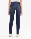 Women's Cosmo High Rise Skinny Jeans in Dark Wash Stretch 432G014 - 5