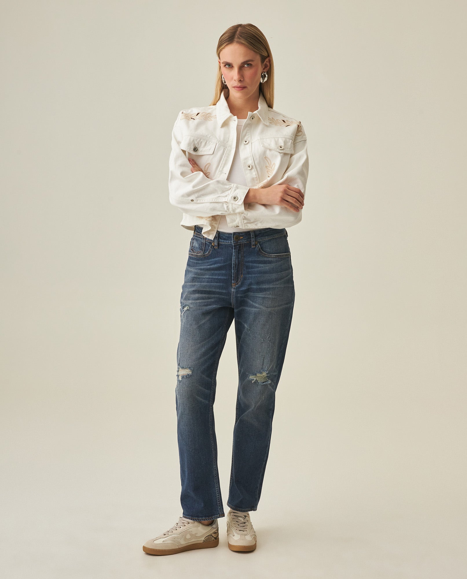 Women´s Boy Fit Jeans - Blue 63_432H000_AZU184140_0