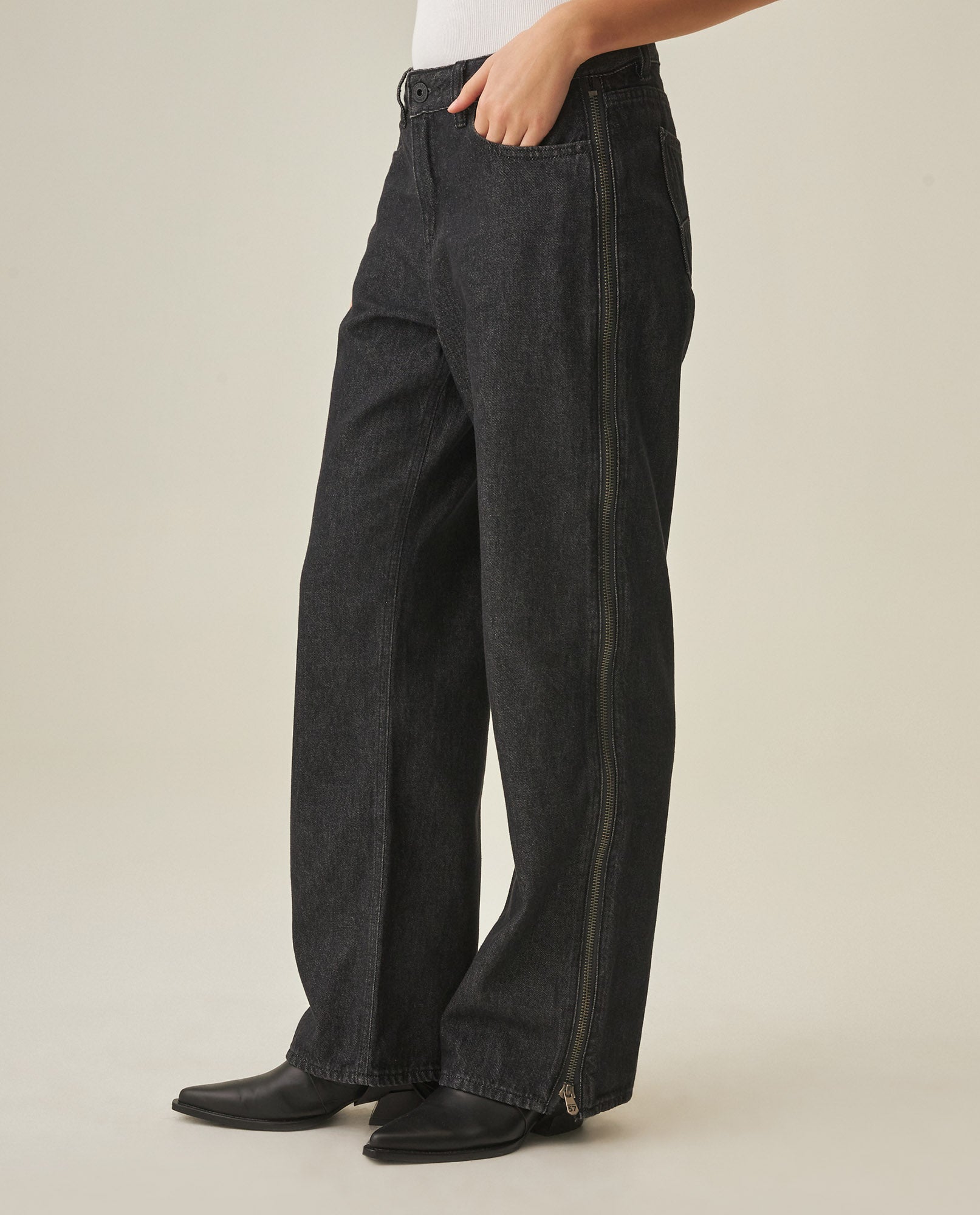 Women´s Straight Jeans - Gray 63_432H004_GRI194305_6