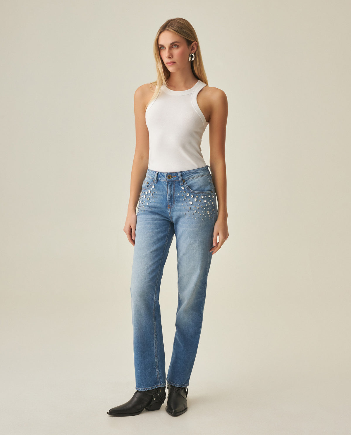 Women´s Straight Jeans - Blue 63_432H008_AZU184140_0