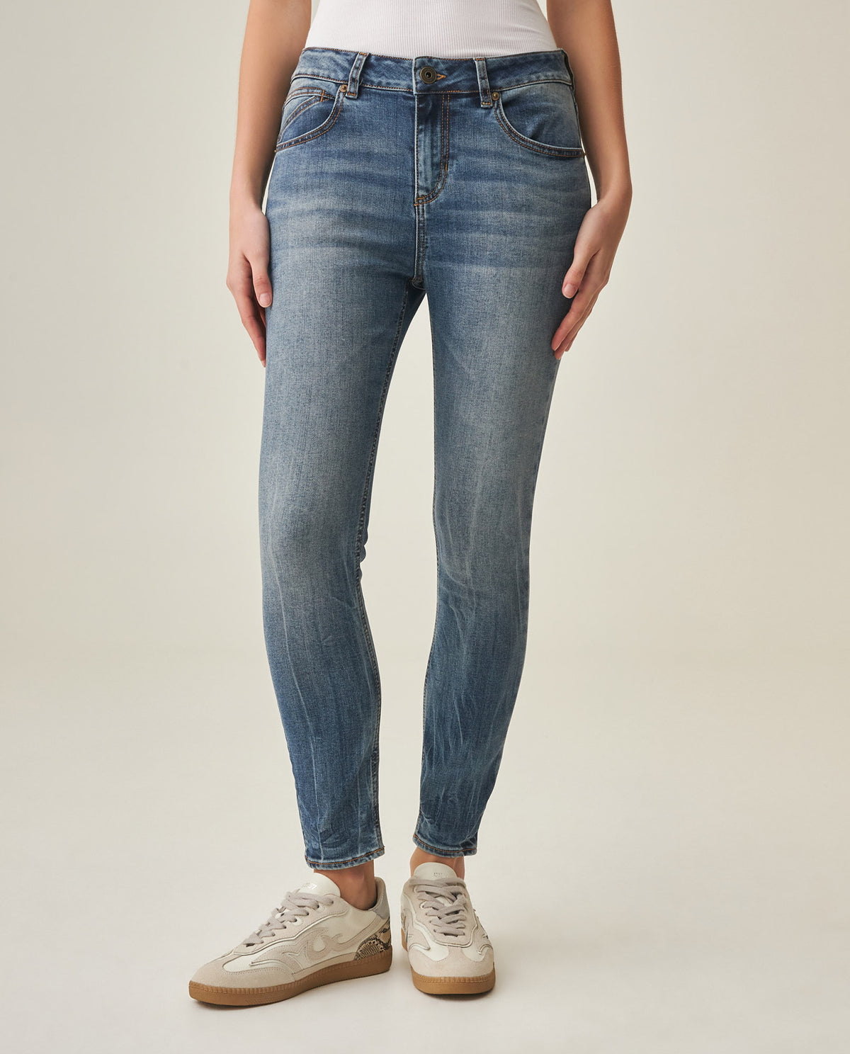 Women´s Skinny Jeans - Blue 63_432H009_AZU184140_0