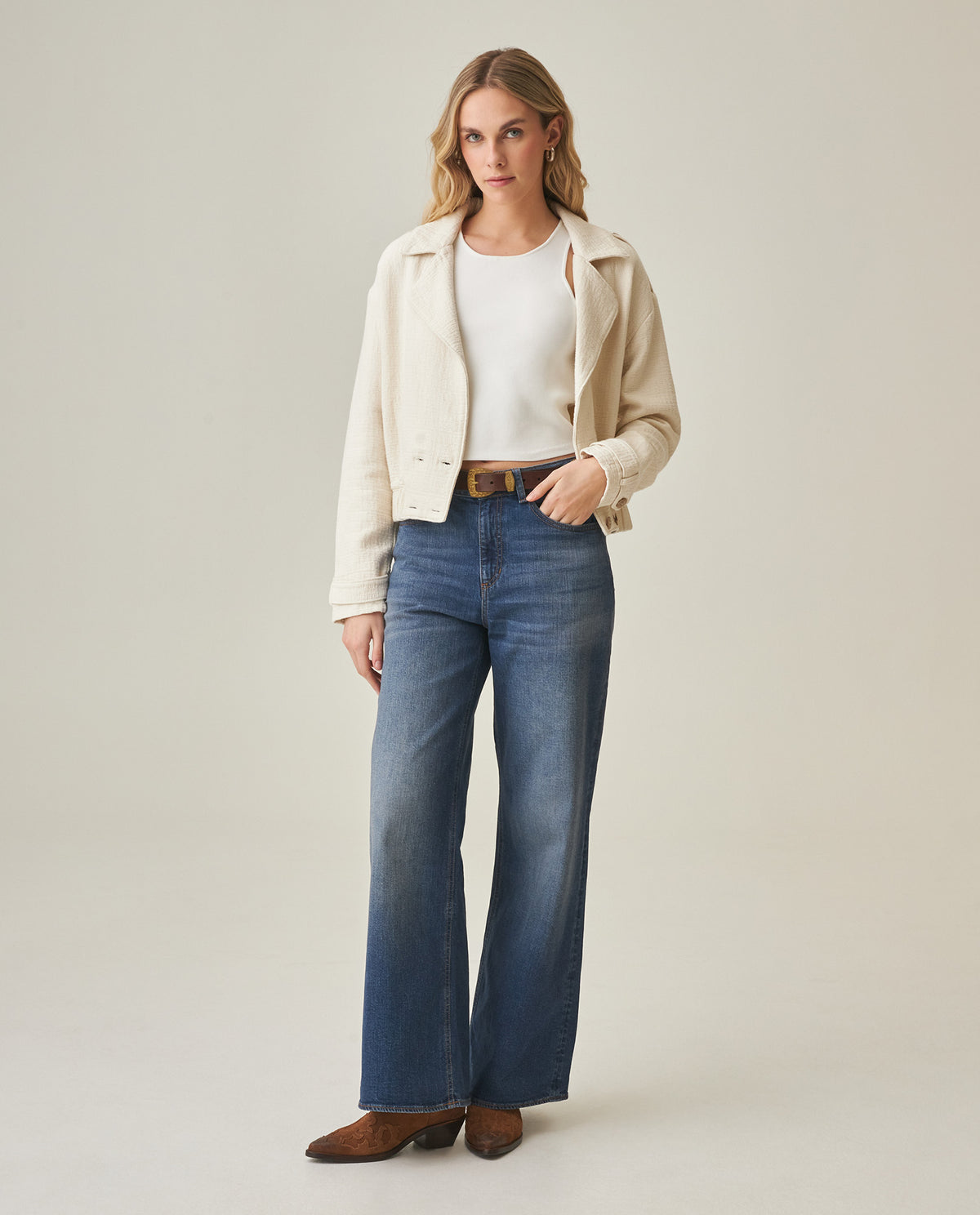 Women´s Wide Leg Jeans - Blue 63_432H012_AZU184140_3