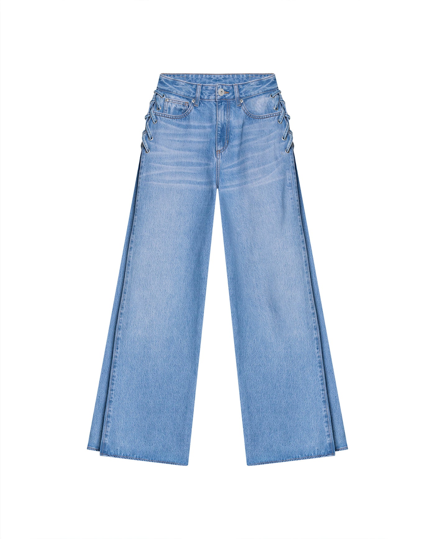 Women´s Wide Leg Jeans - Blue 63_432H025_AZU184140_4