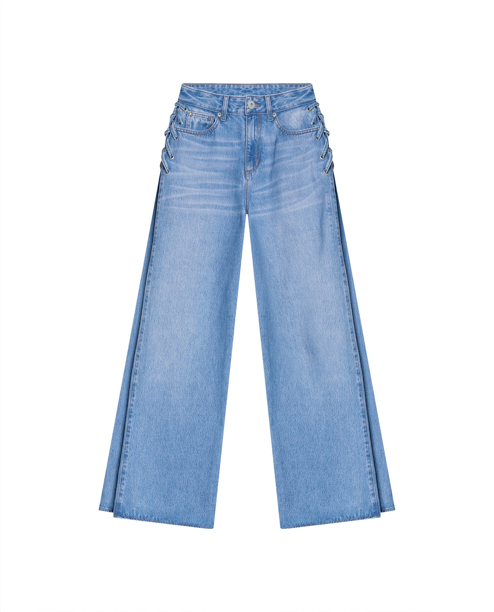 Women´s Wide Leg Jeans - Blue 63_432H025_AZU184140_4