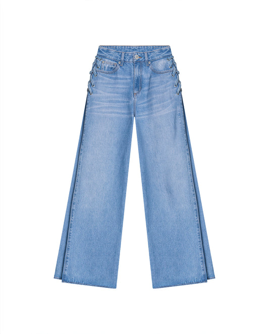 Women´s Wide Leg Jeans - Blue 63_432H025_AZU184140_4