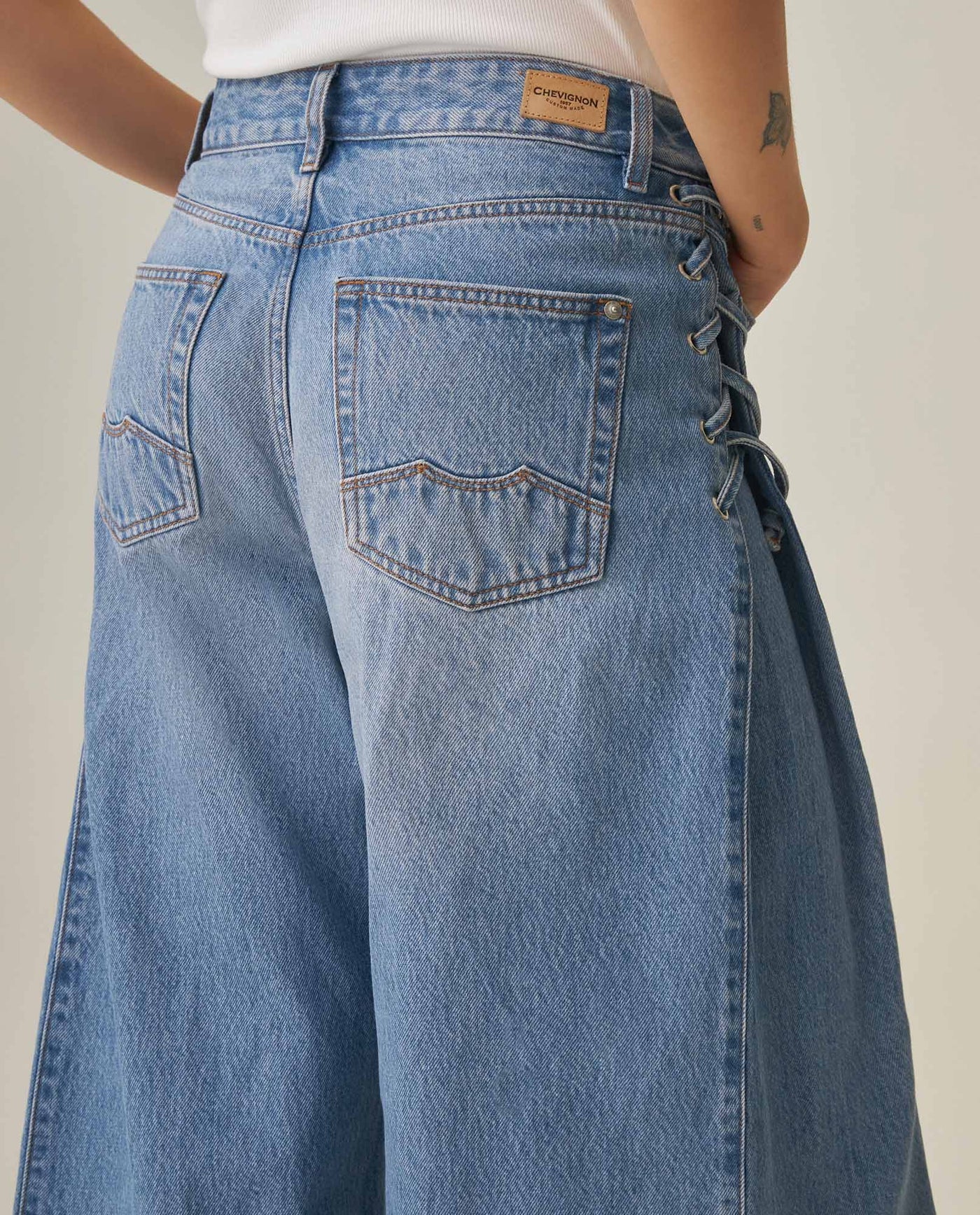 Women´s Wide Leg Jeans - Blue 63_432H025_AZU184140_7