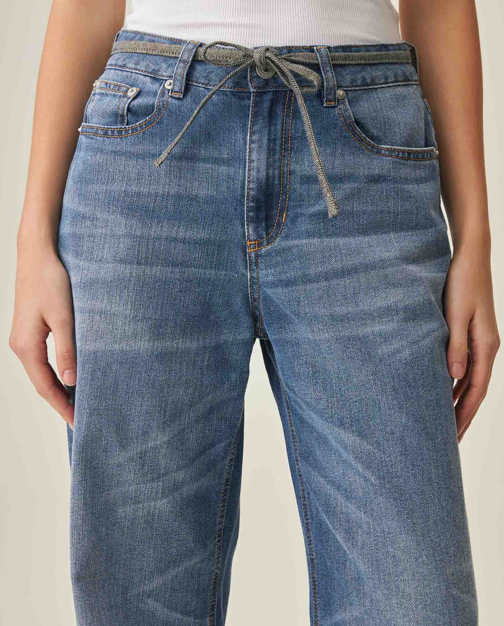 Women´s Wide Leg Jeans - Blue 63_432H027_AZU154020_5