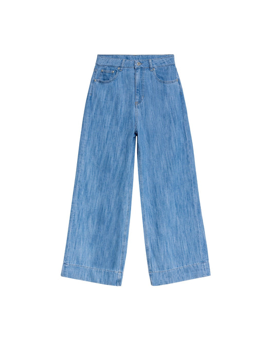 Women´s Wide Leg Jeans - Blue 63_432H028_AZU154020_4