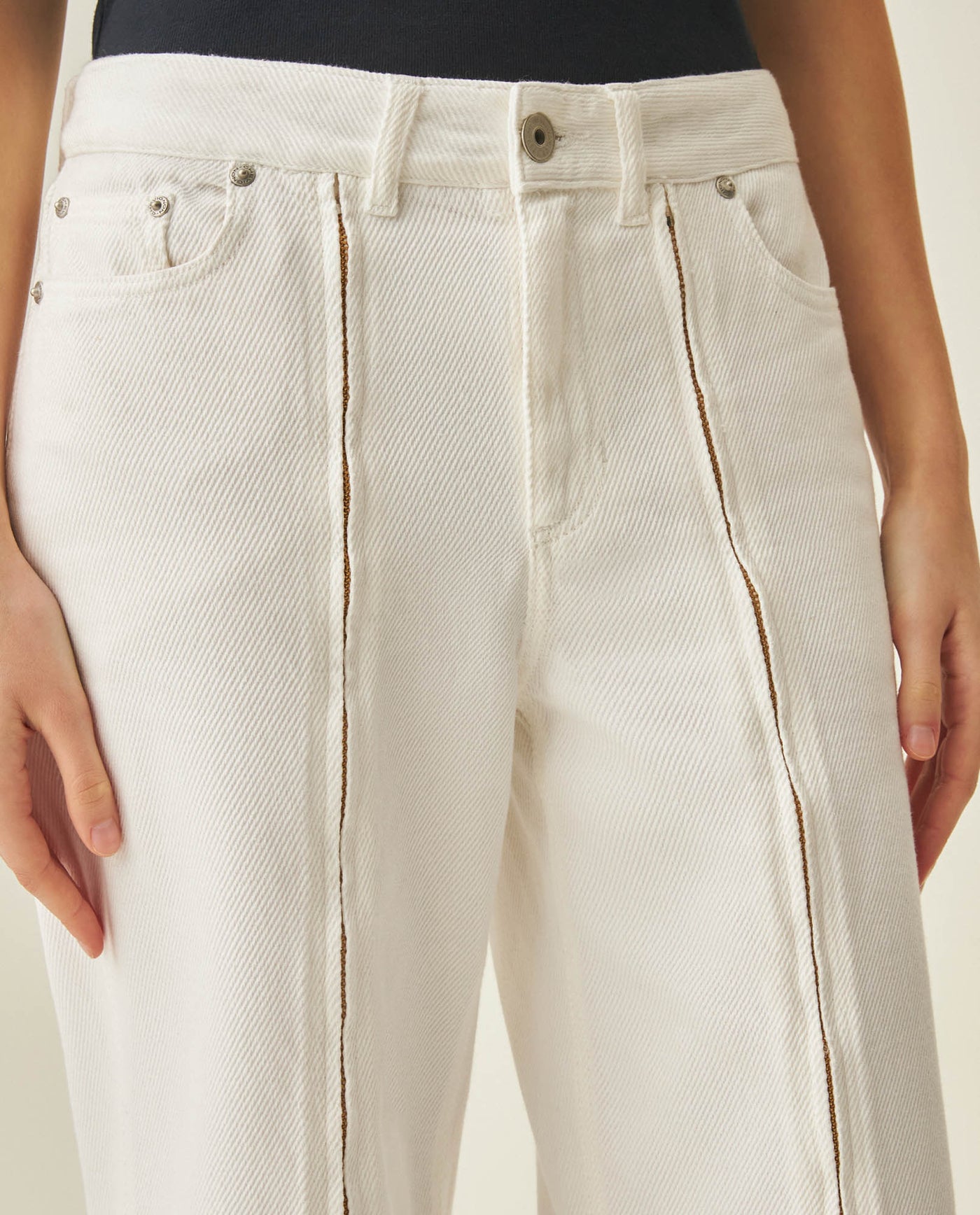 Women´s Wide Leg Jeans - Raw 63_432H031_CRU134403_3