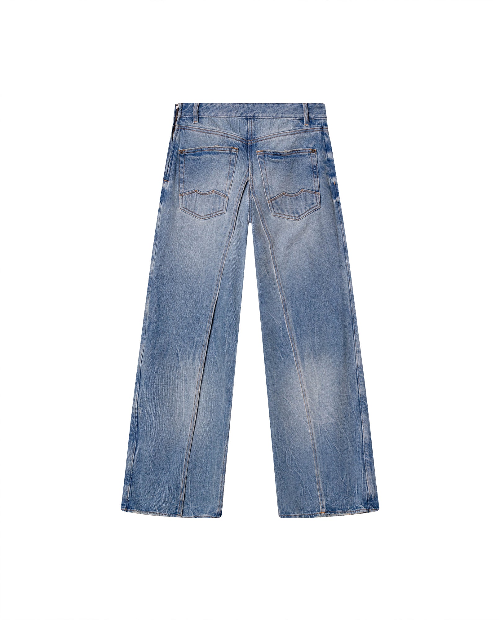 Womens Wide Leg Jeans - Special Collection - Blue 63_432H201_AZU154020_5