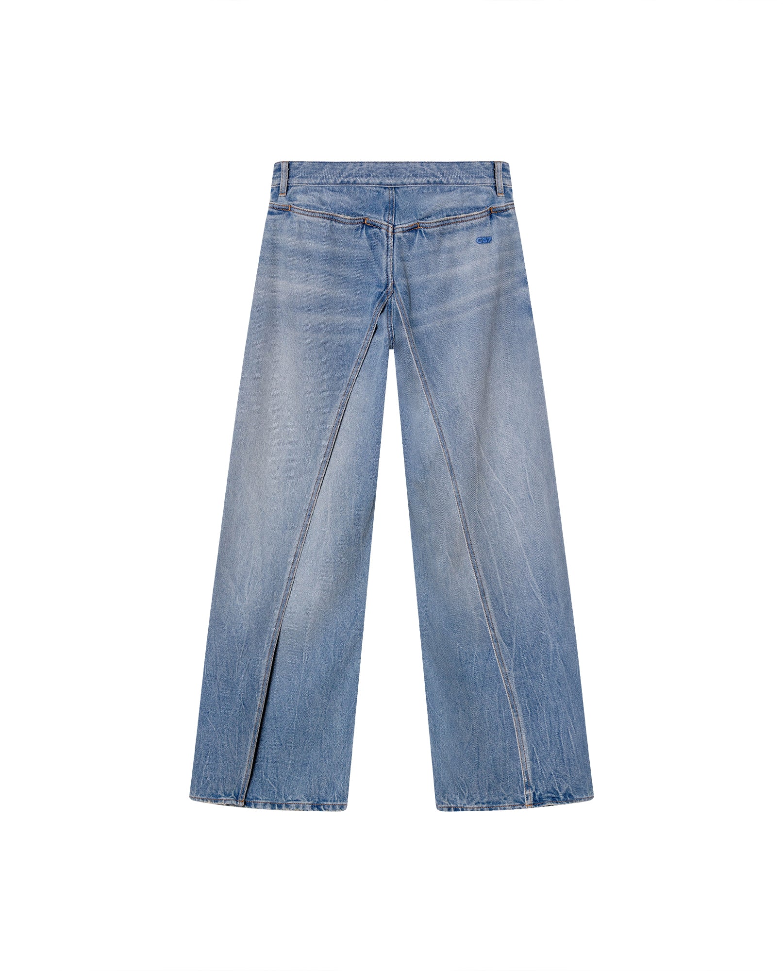 Womens Wide Leg Jeans - Special Collection - Blue 63_432H201_AZU154020_8