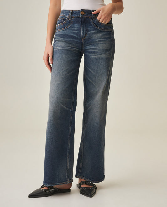 Women´s Heritage Straight Jeans - Blue 63_432H451_AZU184140_3