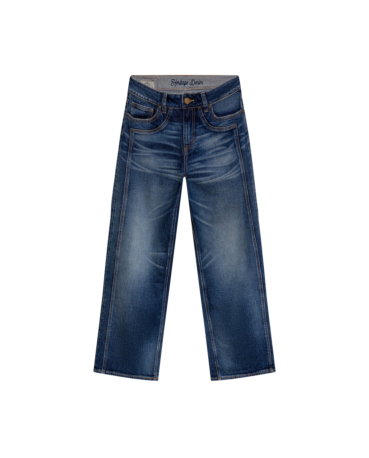 Women´s Heritage Straight Jeans - Blue 63_432H451_AZU184140_4