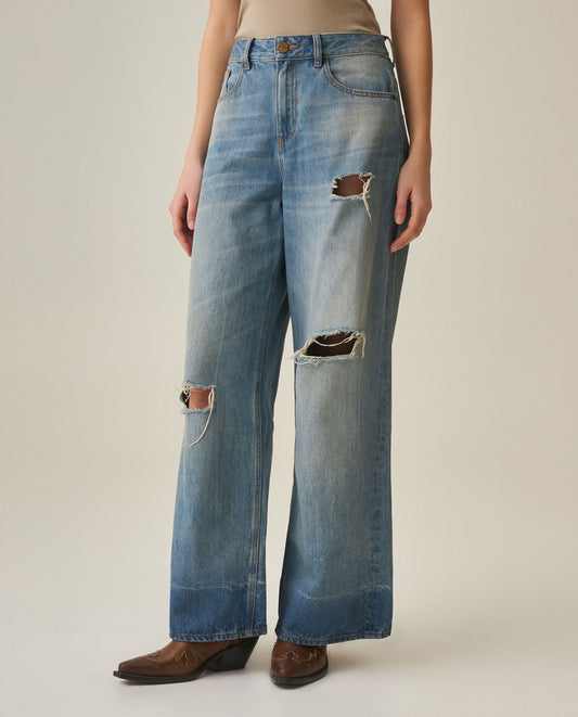 Women´s Heritage Wide Leg Jeans - Blue 63_432H454_AZU154020_3
